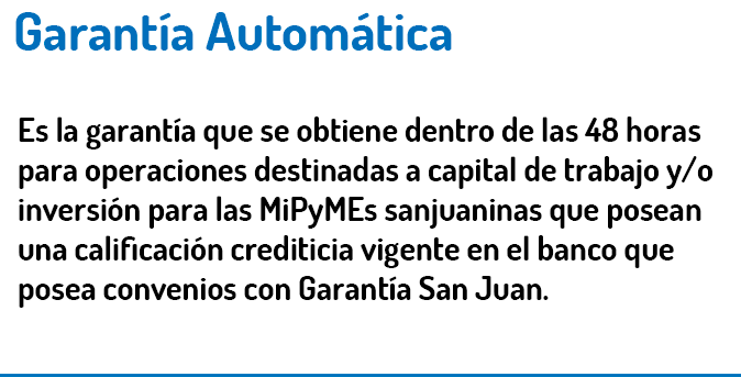 Garantía Automática