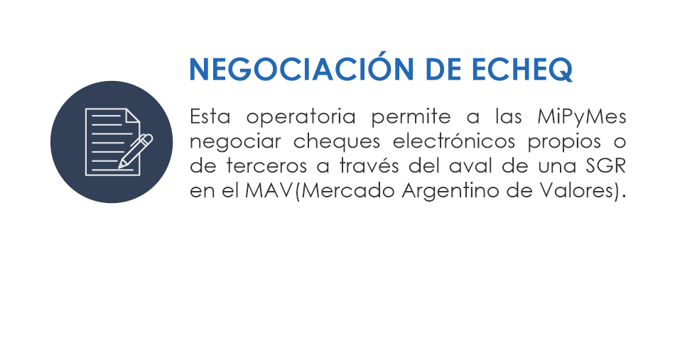 Negociación de E-Cheques